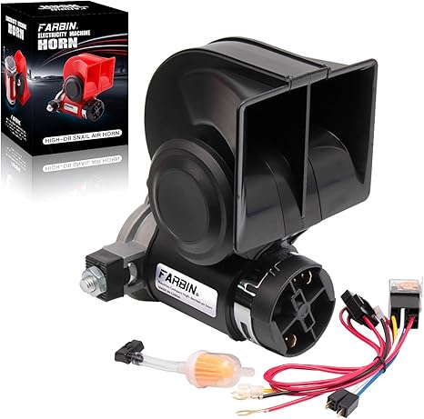 Amazon.com: FARBIN Air Horn for Truck,Compact Train Horn,Electric Car