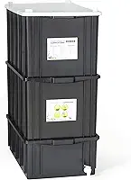Composteira Doméstica/Minhocário G - 60 litros - Casológica