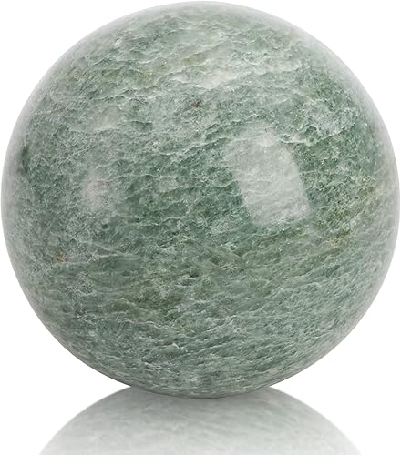 Miniatura 10 de Juego de 4 bolas Baoding de piedra de mármol, bolas de meditación de 2 pulgadas con caja, pelota de masaje de ejercicio chino para manos, alivio del