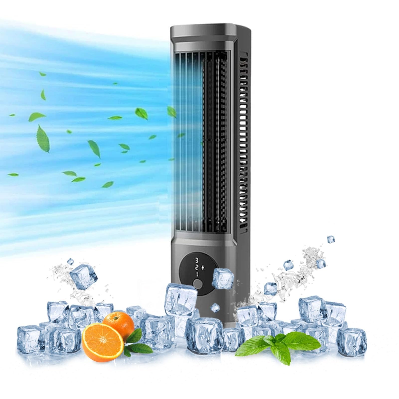 Sherum Cooling Ace 3.0, condizionatore d;Aria Portatile Sherum Coldeez con 3 velocità, Ventilatore di Raffreddamento per condizionatore d;Aria Sherum (1 Pc)