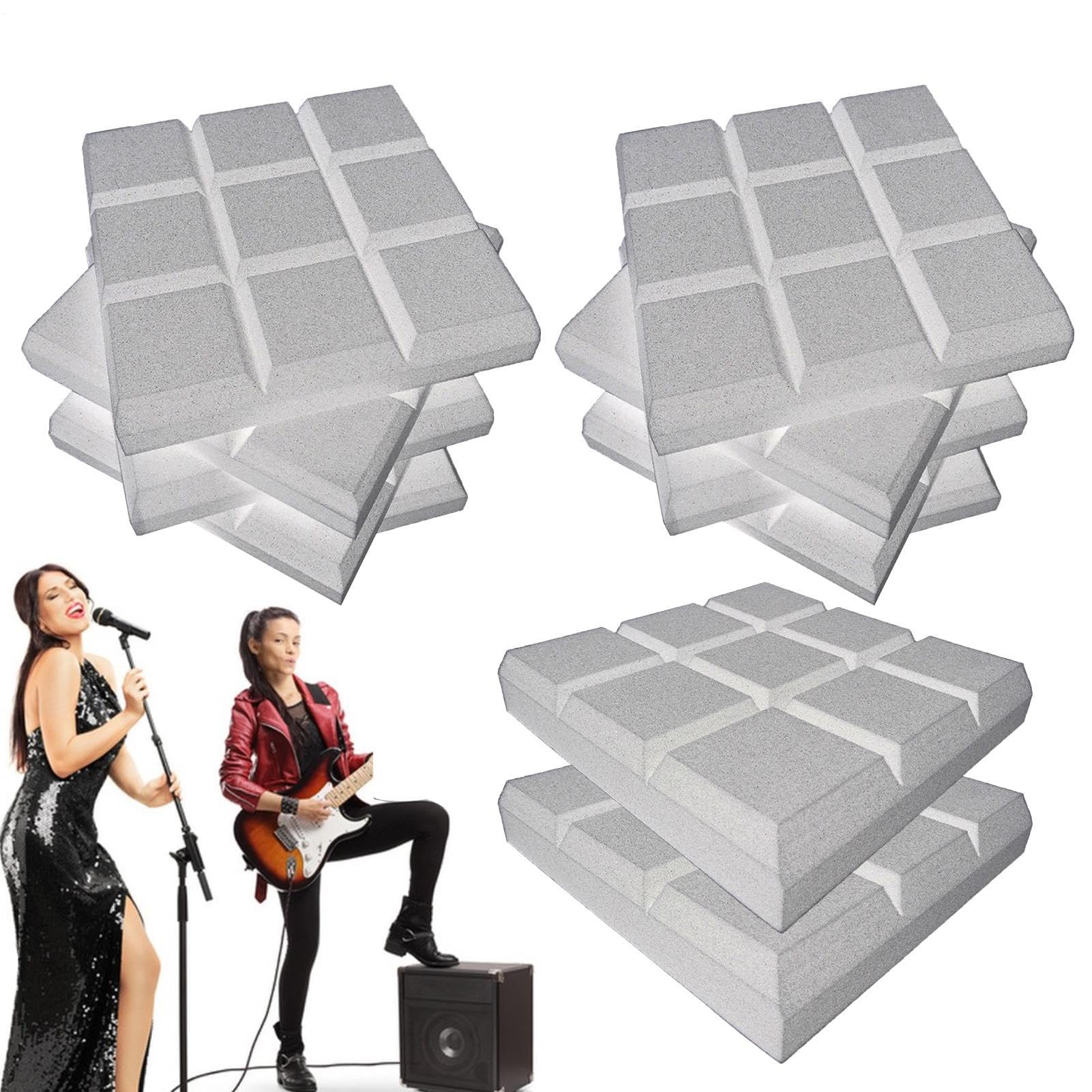 Pannelli Fonoassorbenti Coperta Insonorizzante Ad Alta Densità | Pannelli Fonoassorbenti per Studio per Studio Registrazione Home Theater Musica e Sala Riunioni