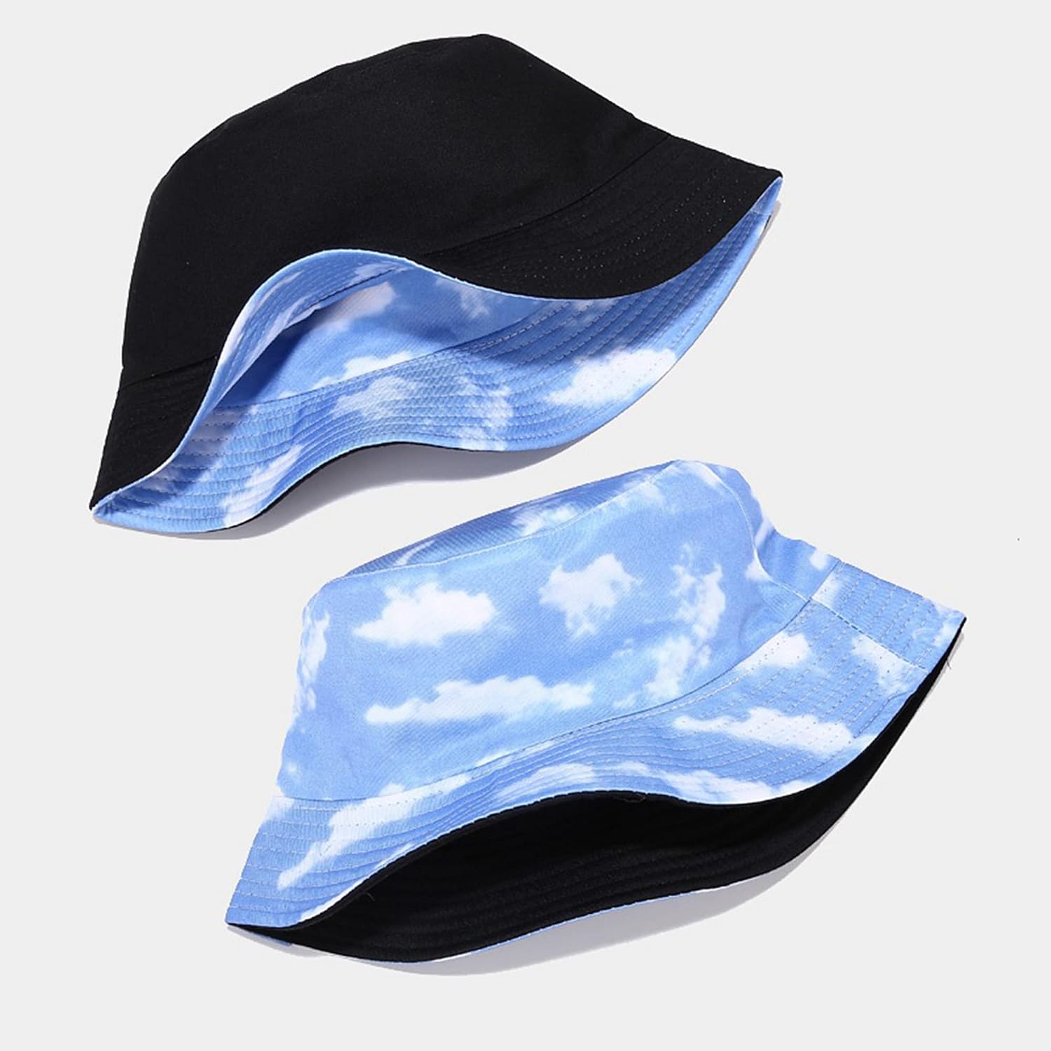 Unisex Print Double-Side-Wear Reversible Bucket Hat image 4