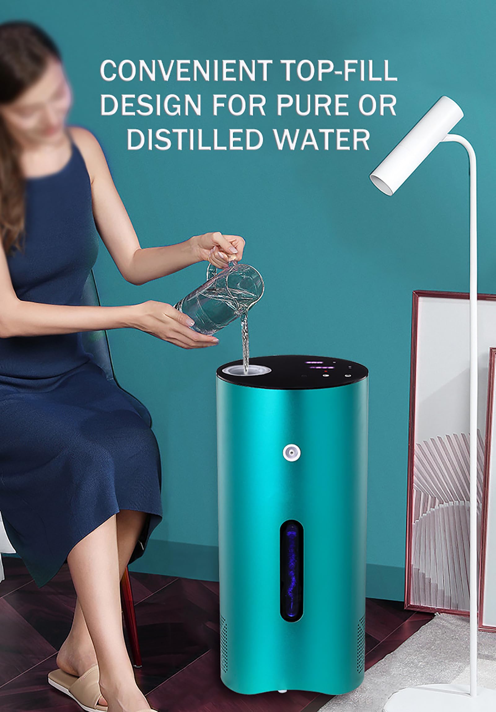 Urządzenie do inhalacji wodorem 300/450/600/900 ml/min z technologią PEM, inhalator z generatorem wodoru o wysokiej czystości 99,99%, 2 wyjścia, ekran dotykowy 300ml