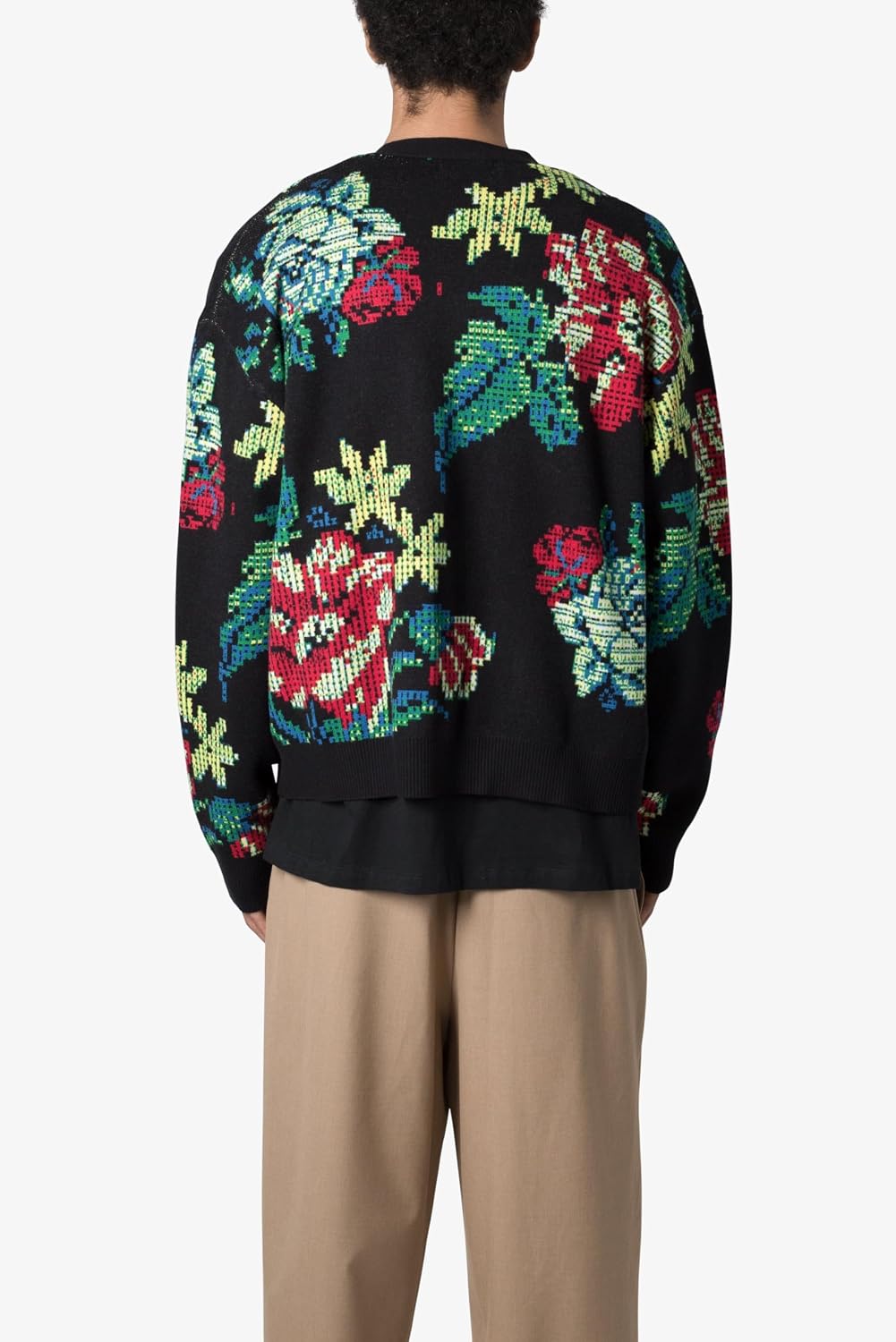 mnml Men's Mnml Men's Floral Knit Cardigan