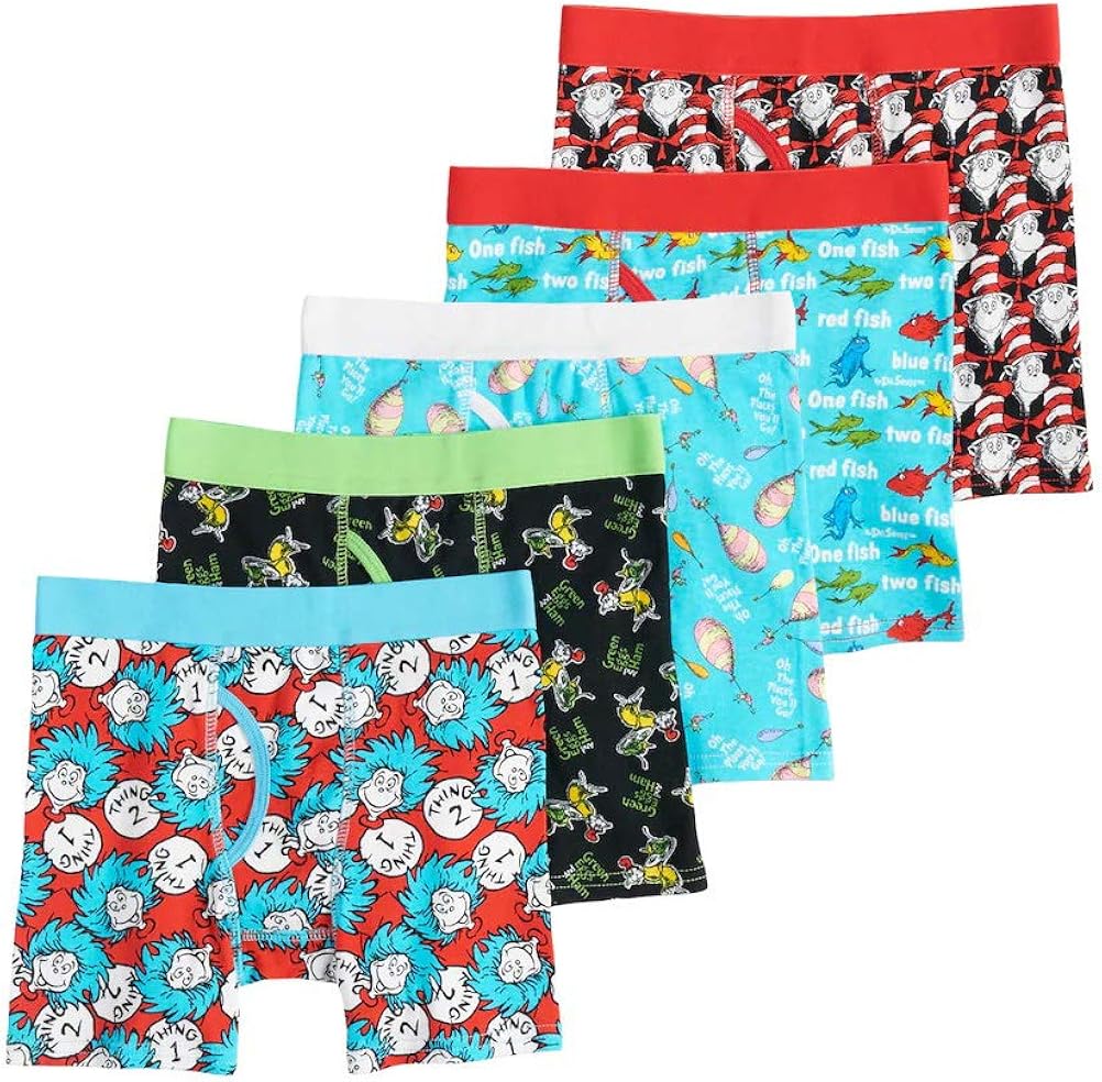 Dr seuss boxers Clearance