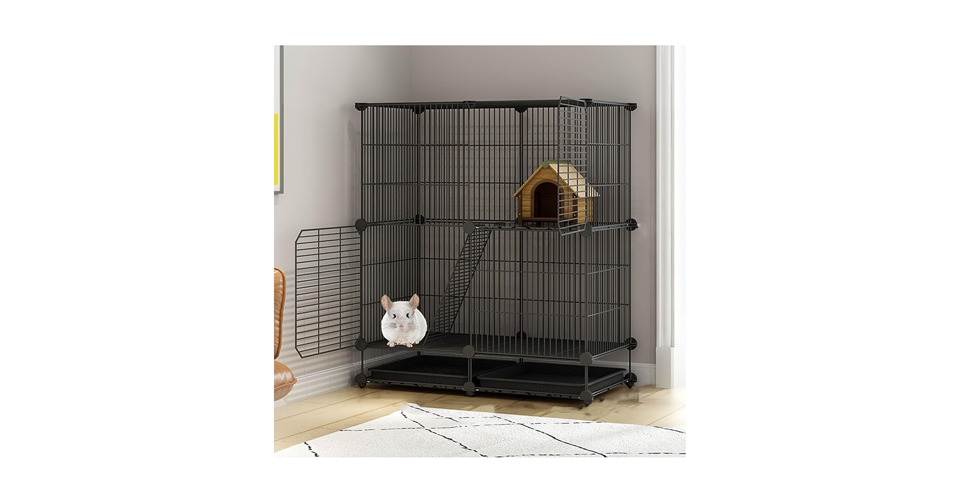 フェレット　ケージ Amazon.co.jp: ペットケージ、小動物飼育ケージ ゲージ ウサギ