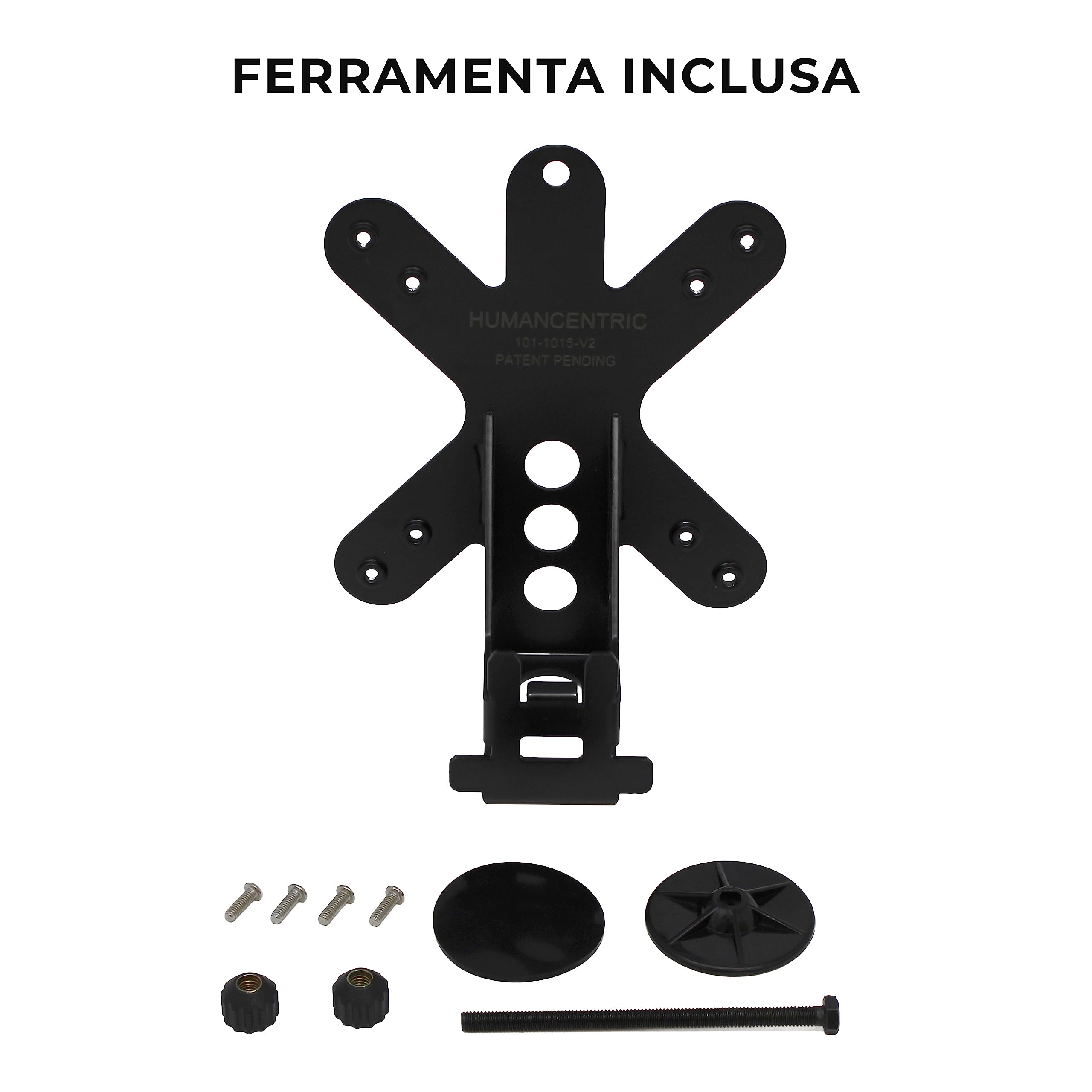 HumanCentricStaffa adattatore di montaggio VESA compatibile con monitor Acer R240HY bidx, R221Q, R271, SB220Q, R241Y, RT240Y, RT270, SA220Q, SA230 bi, SA240Y, SA270 Bbix, SB230, SB240Y e altri