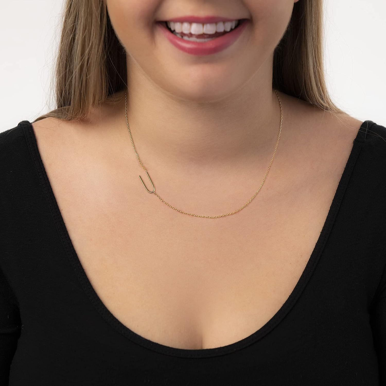 Rae Dunn Initial Necklace for Women 