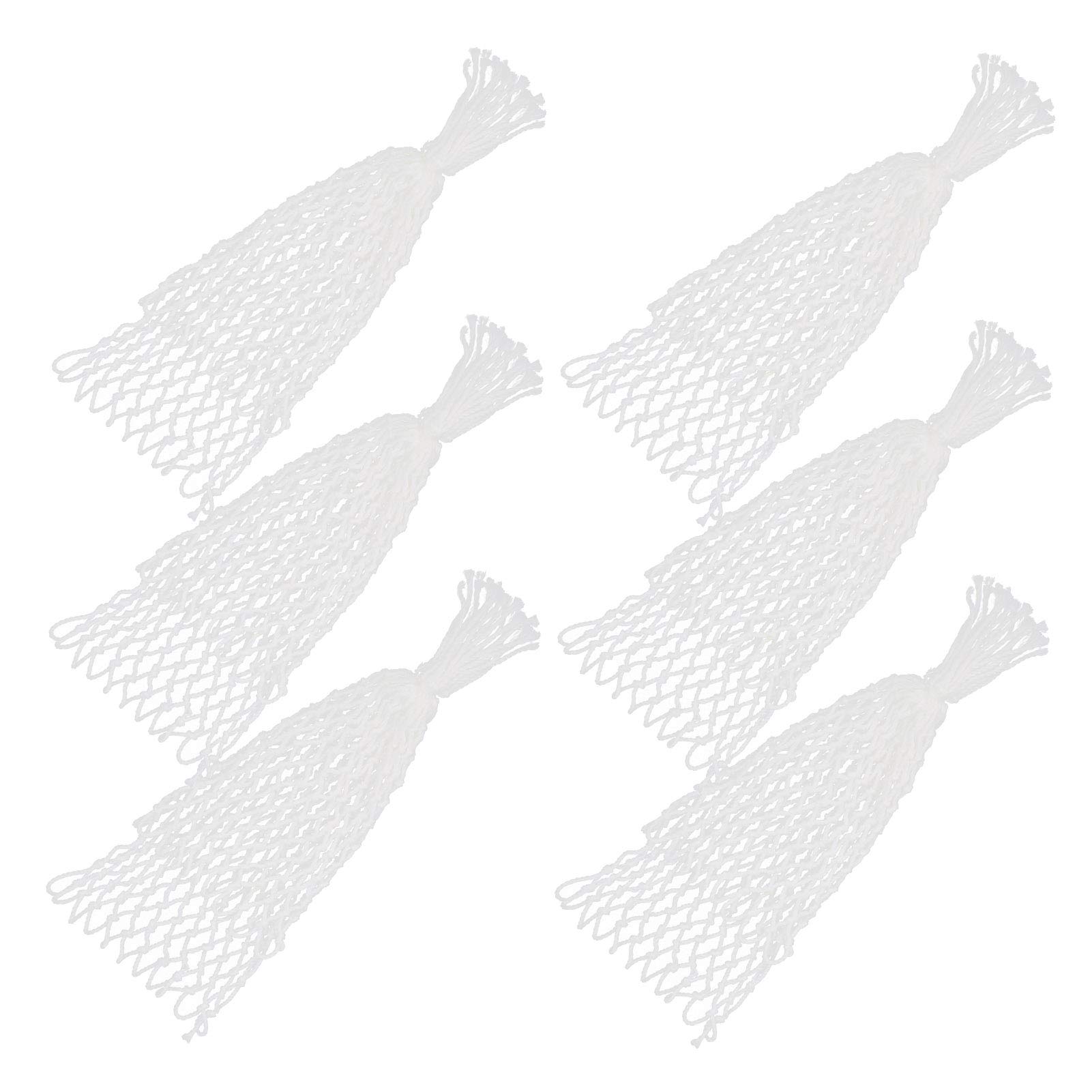 Cryfokt Filet de Billard, Sac en de Coton Durable pour Accessoires de Table de Billard, Lot de 6, adapté aux Clubs de ou aux Lieux de Divertissement