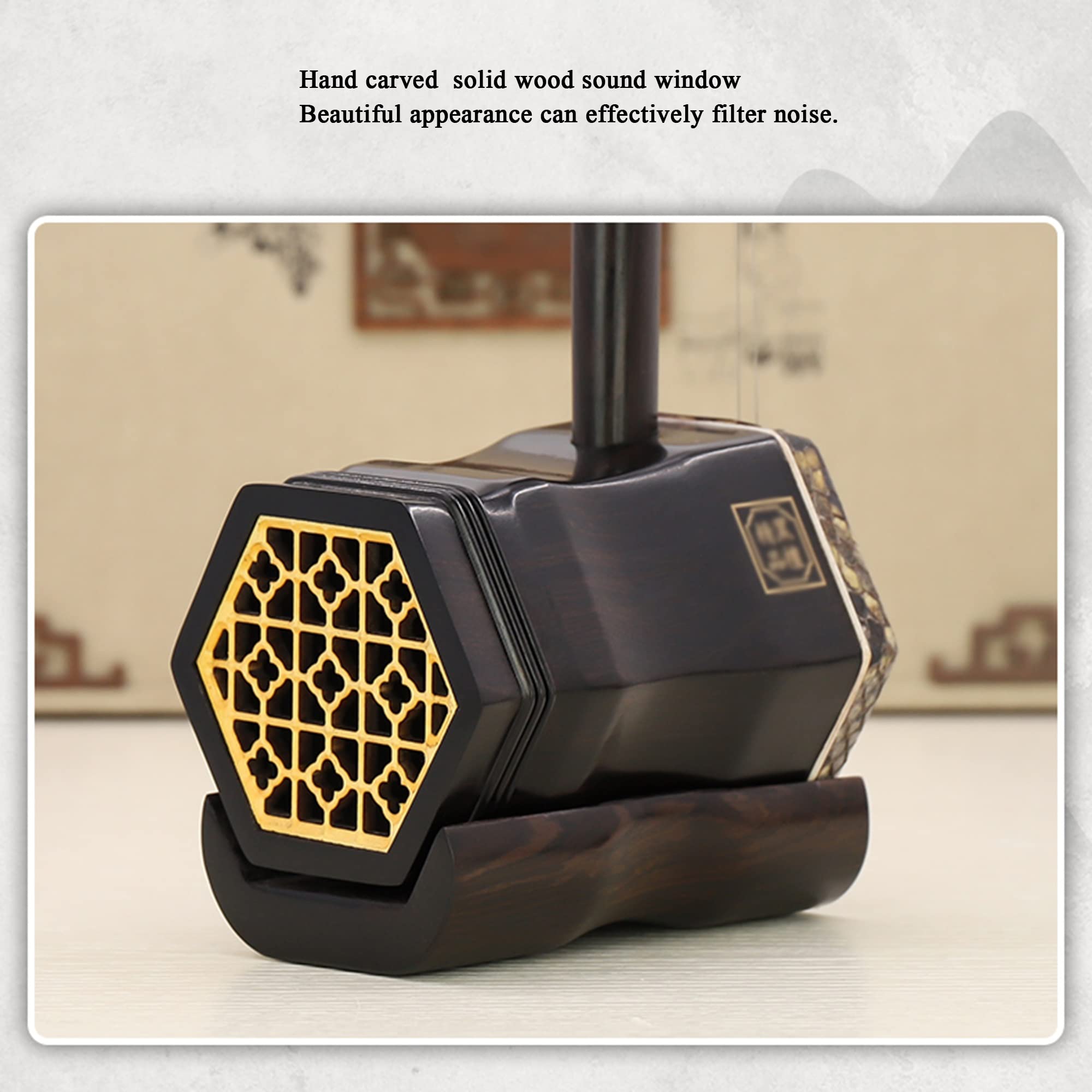 Amazon.co.jp: 二胡 中国の古典的なプロの演奏胡琴、初心者の試験2弦