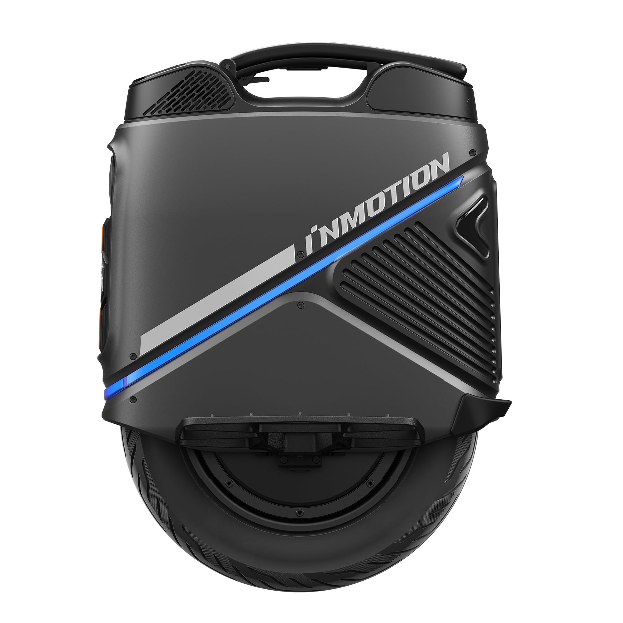 INMOTION V9 Elektrischer selbstbalancierender Roller, Erwachsene, Schwarz, Einheitsgröße EU, Federung, 500-W-Motor, Reichweite bis zu 25 km/h, 16-Zoll-Luftreifen, schlank und leistungsstark
