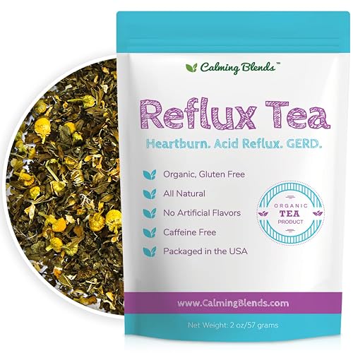 CALMING BLENDS Acid Reflux Loose Leaf Tea | Acid Reflux,