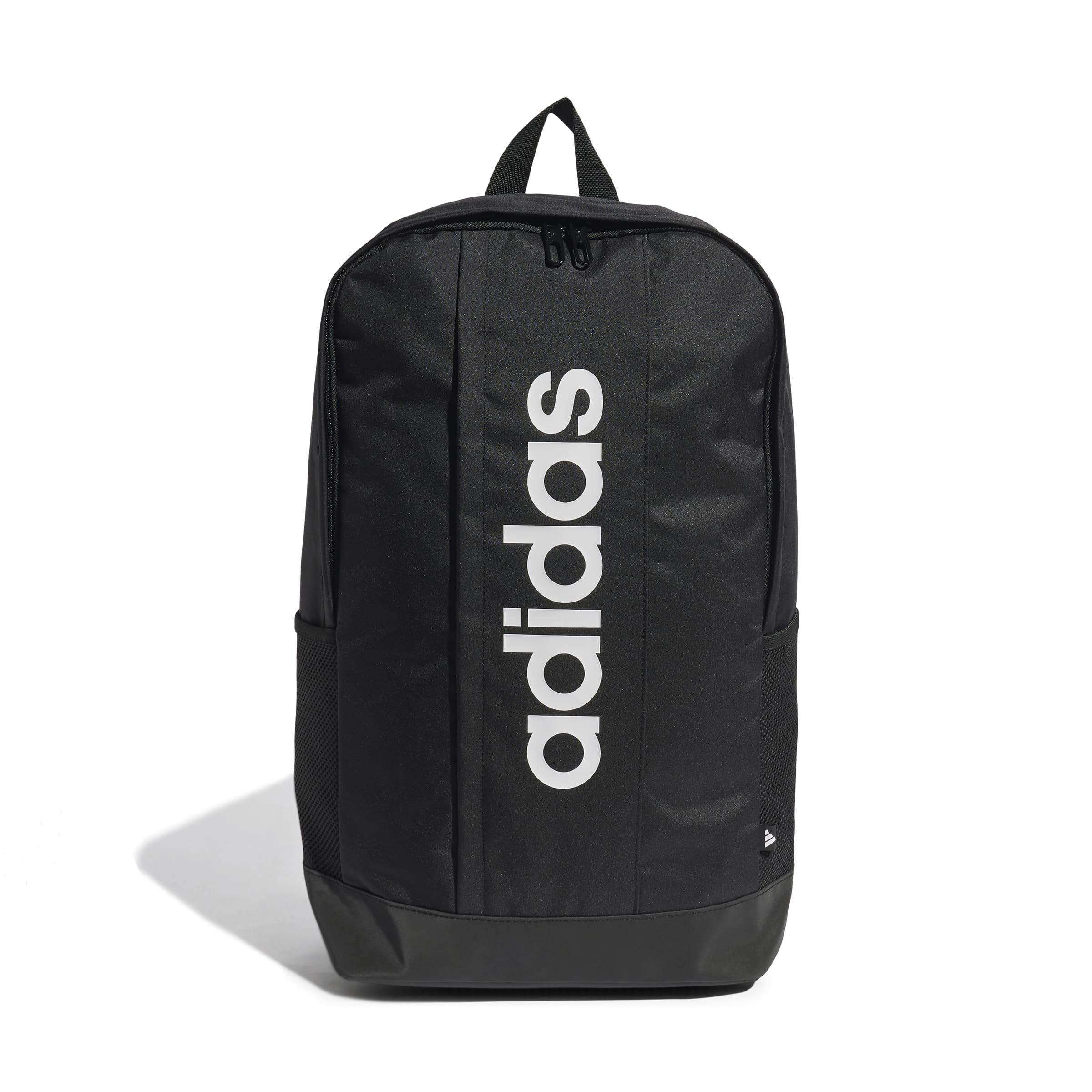 adidas Unisex Linear Backpack, black/black/white, One Size