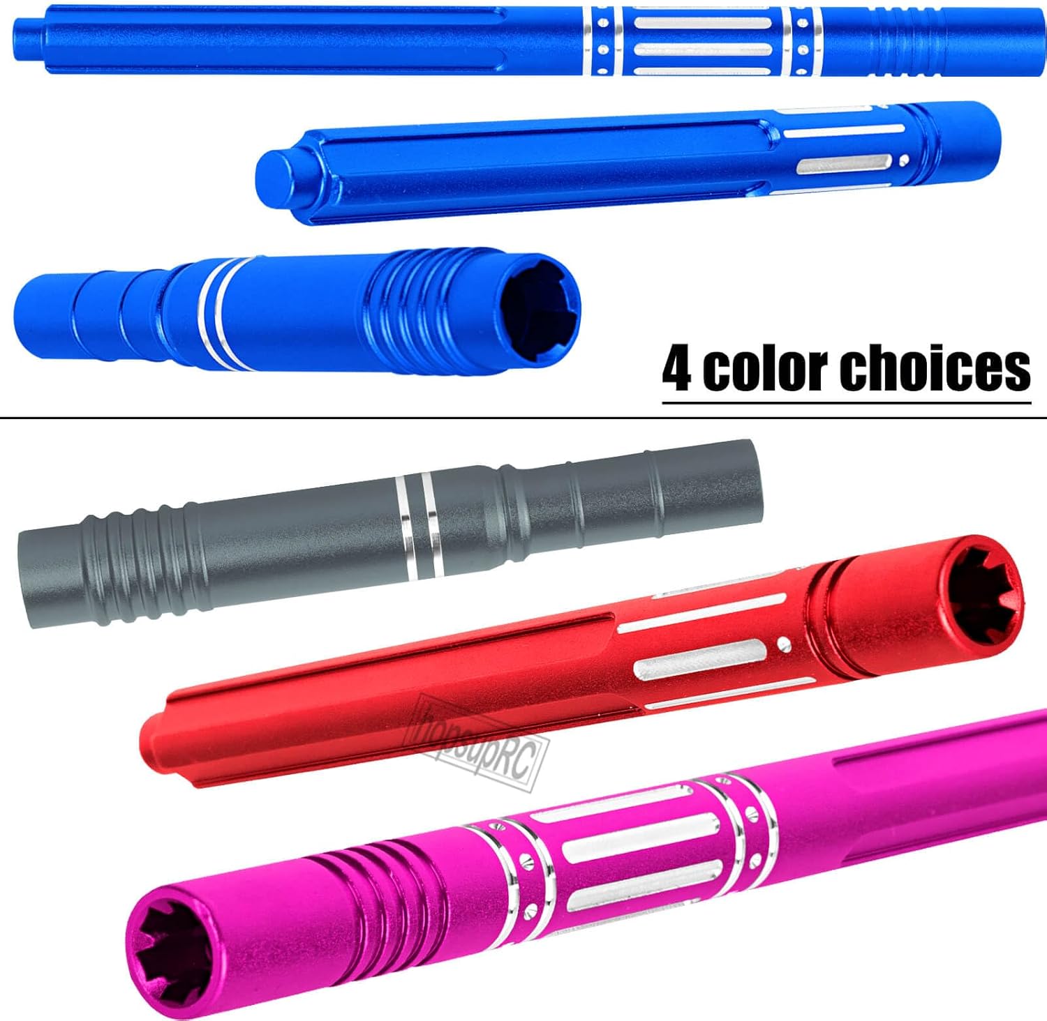 RC Upgrades Part Aluminium Center Slider Driveshafts Center Drive Shaft for 1/10 Senton/Granite/Vorteks 3S BLX(Mega550),Big Rock 3s Blx,1/8 Typhon/Infraction 3S BLX&550.CVD Hops Up.Navy Blue