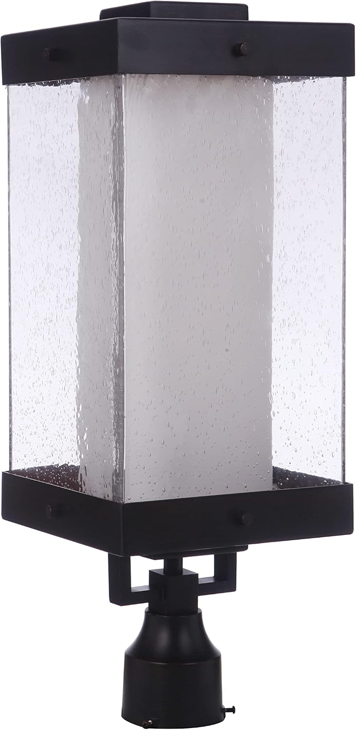 Craftmade Hayner 1 Light Outdoor Post, Midnight, Wet Rated, ZA5625-MN