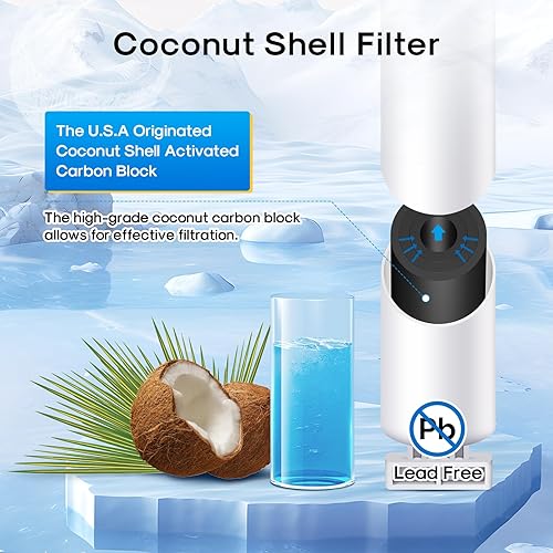 Miniatura 5 de EXCELPURE 4396701 Repuesto para Kenmore 9915, Whirlpool EDR6D1, Every Drop FILTER 6, 46-9915, 4396702, RWF2000A, SGF-W10, LC200V, WF293, EFF-6001A,