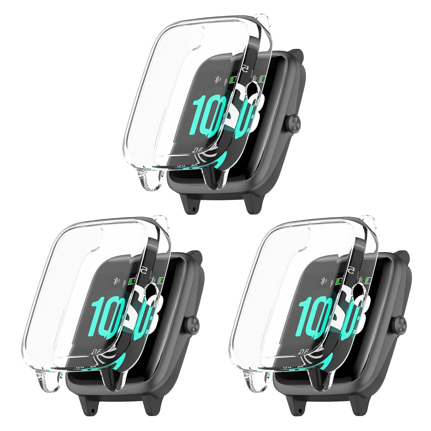 Screen Protector Case Compatible for GRV Smart Watch Protective Case Cover for GRV Touch Screen 1 3 inch