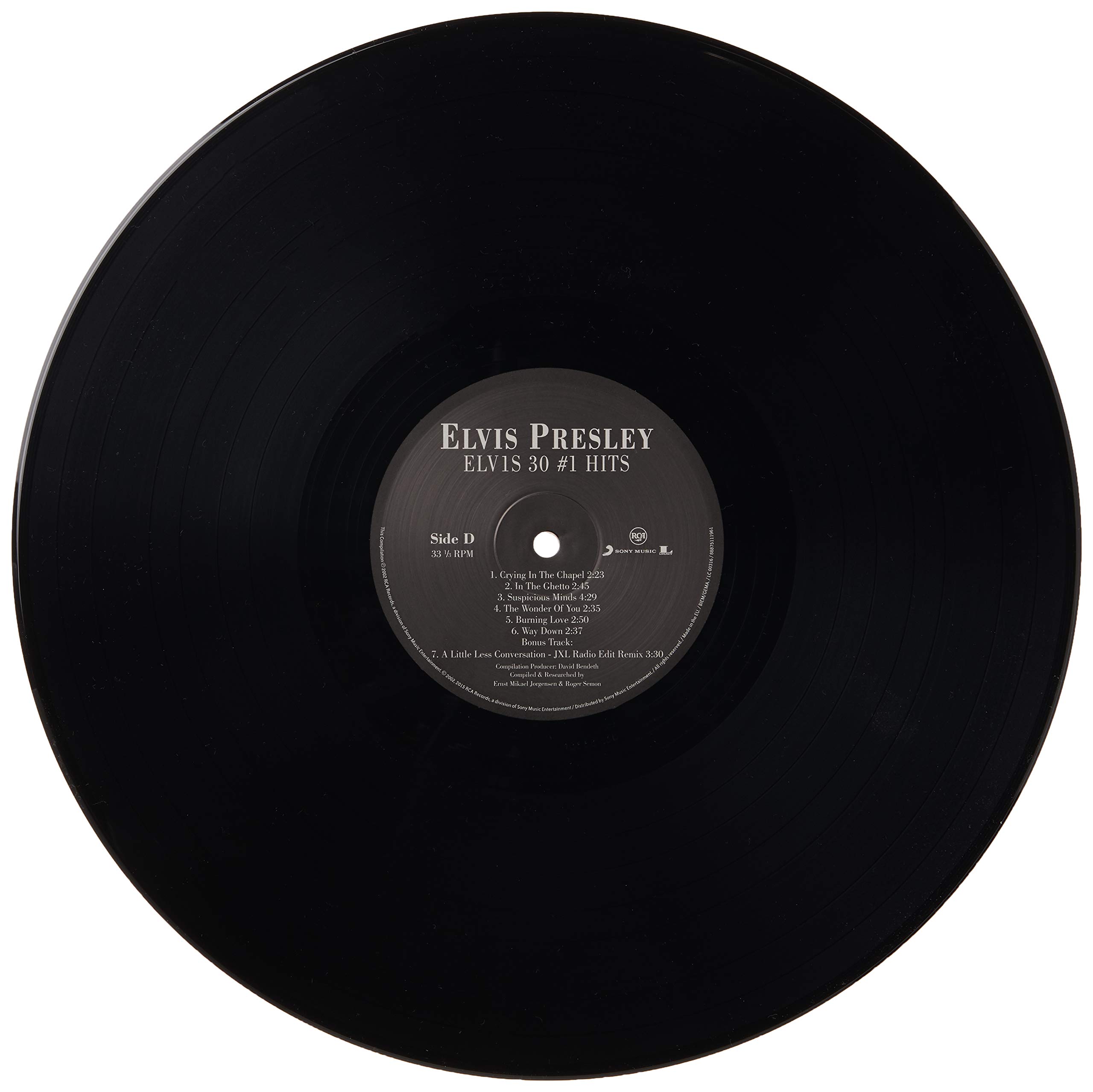 Elvis 30 #1 Hits 2015