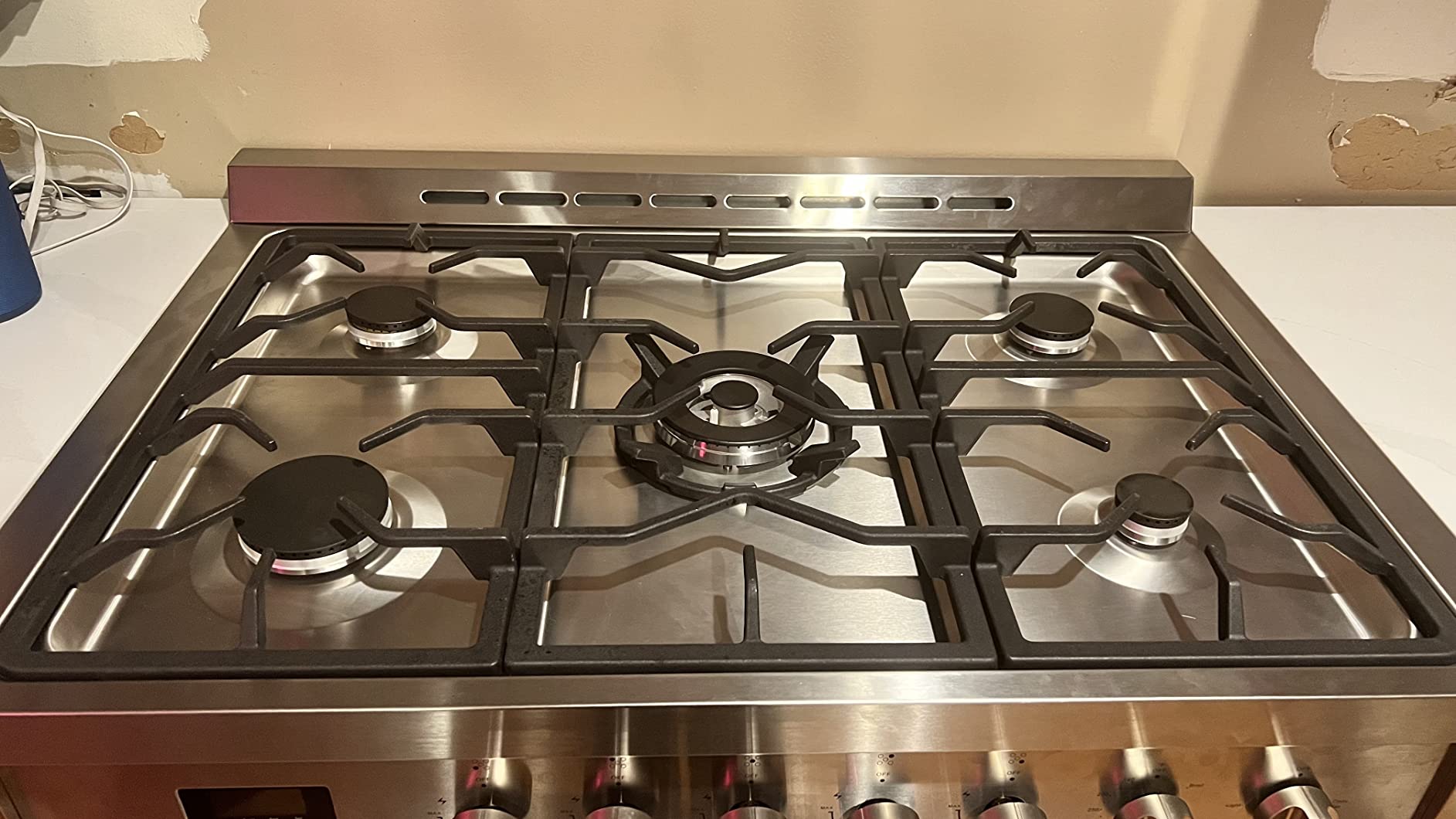 83/mo Finance KoolMore 30” Inch Professional Gas Range Stove with 5 Burner Cooktop, Rapid