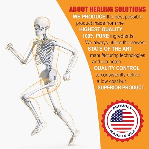 Miniatura 4 de Glucosamina condroitina + MSM y cúrcuma 100% pura y premium (90 cápsulas a granel) - 100% pura, sin OMG - Libre de alérgenos