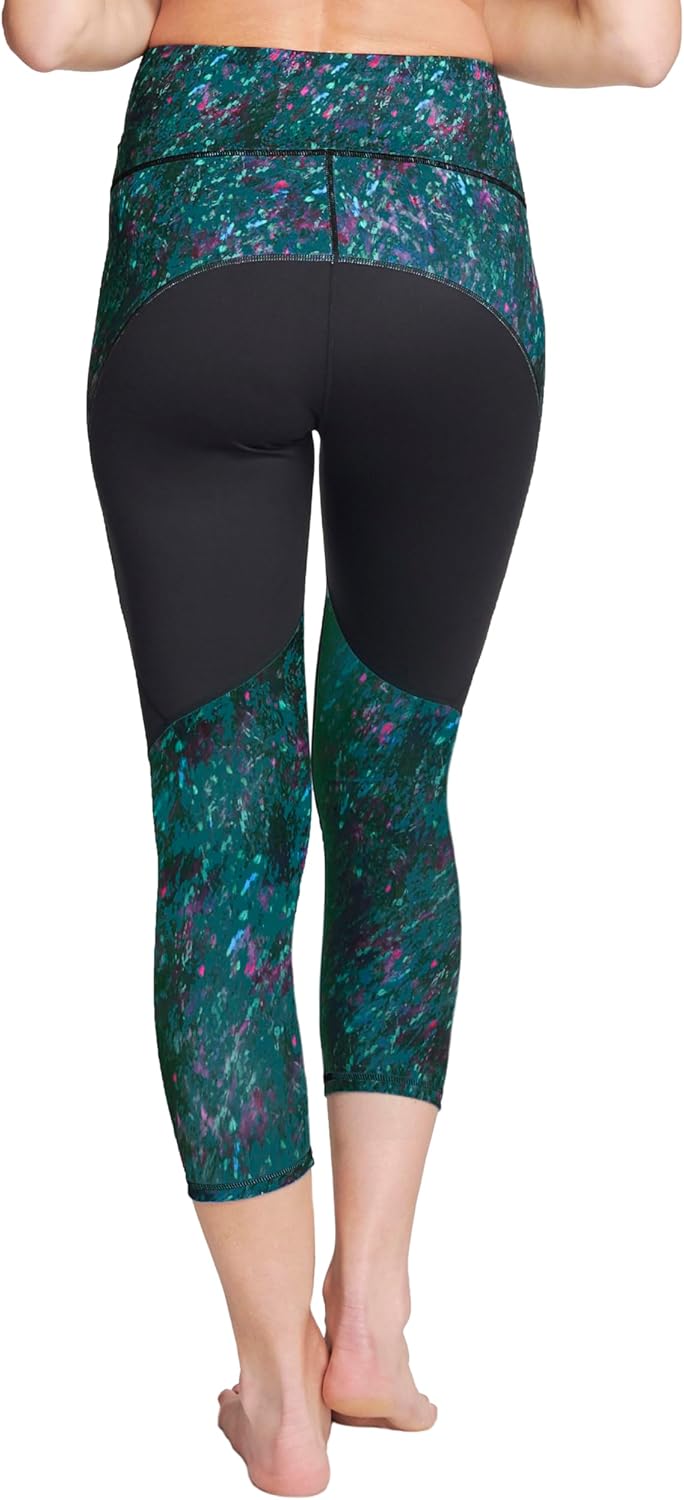 Capri Leggings for Women High Waist Leggings Yoga Pant Tummy Control with Pocket Smooth Capri Leggings for Workout