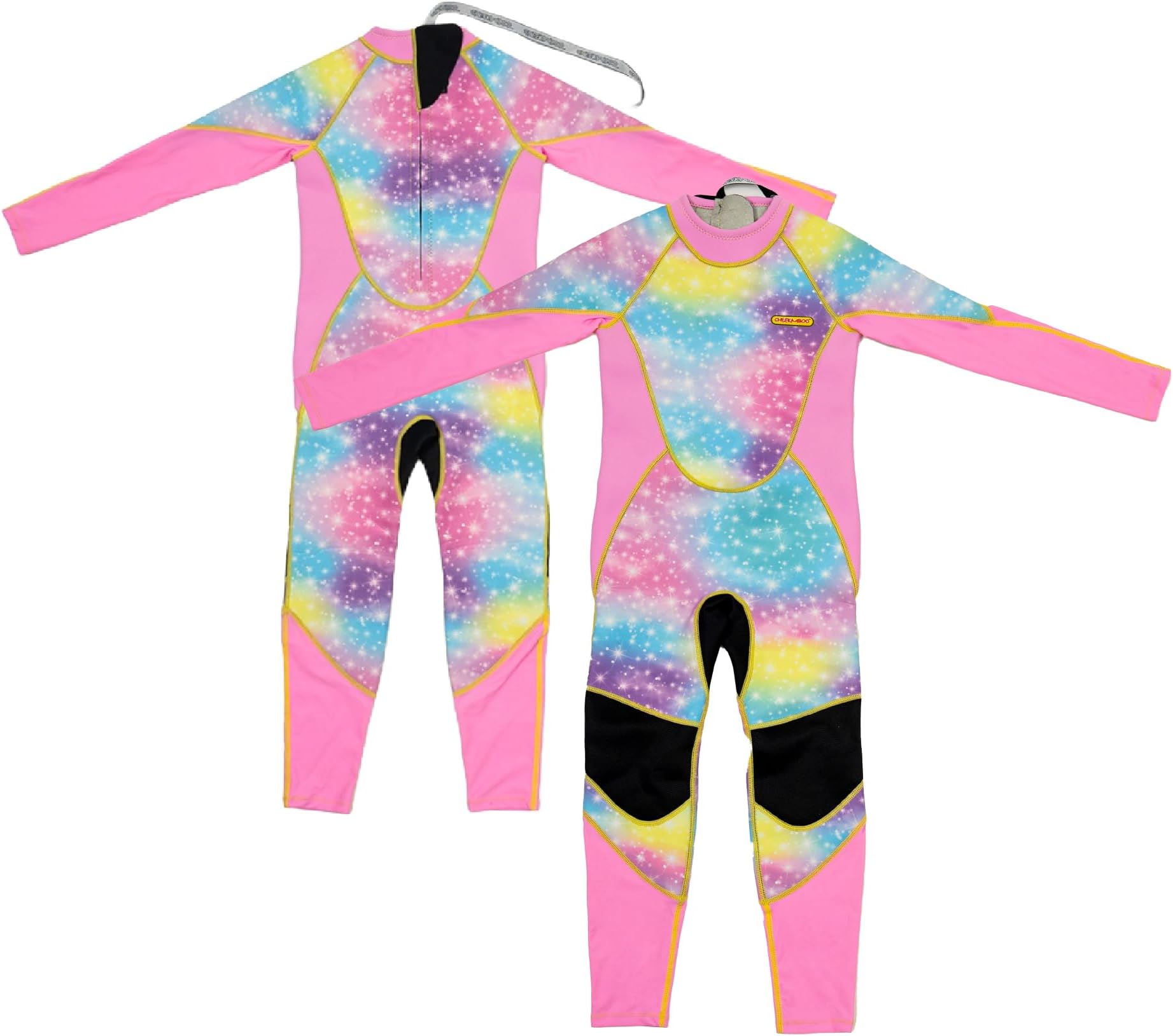 Long Sleeve Sunsafe Suit for Kids 4–12 | 2.5mm Neoprene Core Thermal Swimsuit with Stretch Spandex Sleeves | UPF 50+ Sun Protection