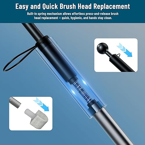 Miniatura 10 de YINGMORE 10 paquetes de piedra pómez para limpieza de inodoros, limpieza de inodoros pómez para limpieza de inodoros, bañeras, fregadero de cocina,