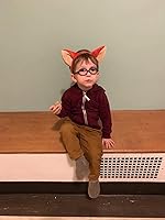 Vista 106 de HODRME - Diadema de orejas y cuernos de animales de felpa, para Halloween, Navidad, festival, fiesta temática de animales, cosplay, o disfraz