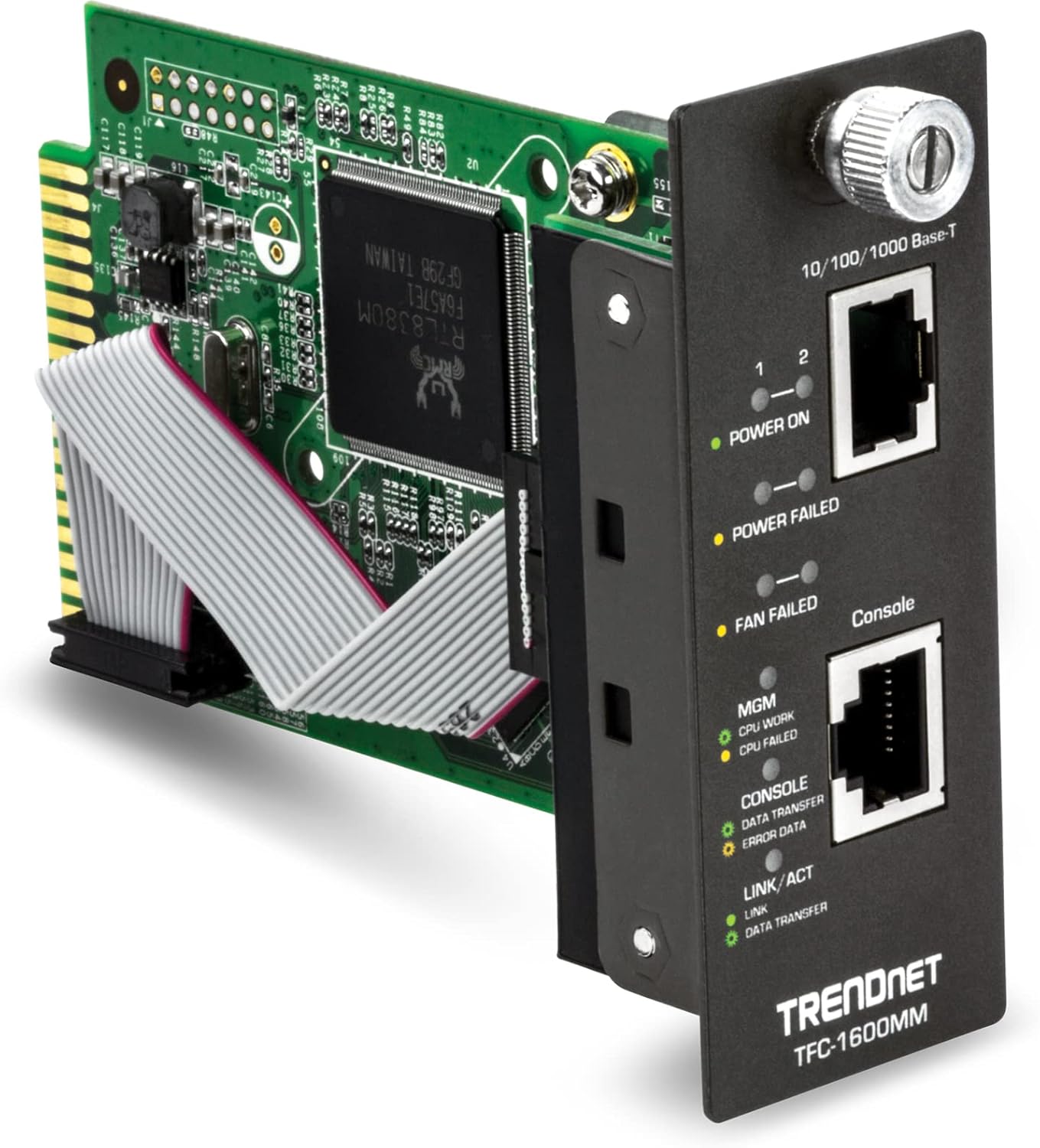 TRENDnet SNMP Management Module for TFC-1600, Lifetime Protection, TFC-1600MM