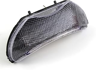 Arashi Lanterna traseira para HONDA CBR600 F4 CBR600F 1999 2000 / CBR600 F4I 2004 2005 2006 2007 Lâmpada de freio de seta de seta de seta de seta integrados acessórios para motocicleta CBR600F4 CBR600F4I Lente transparente