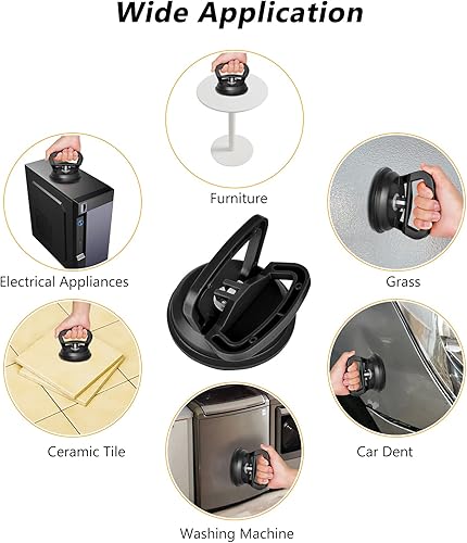 Miniatura 7 de Potente extractor de abolladuras para automóvil, kit de eliminación de abolladuras para automóviles, sin pintura, herramienta de extracción de