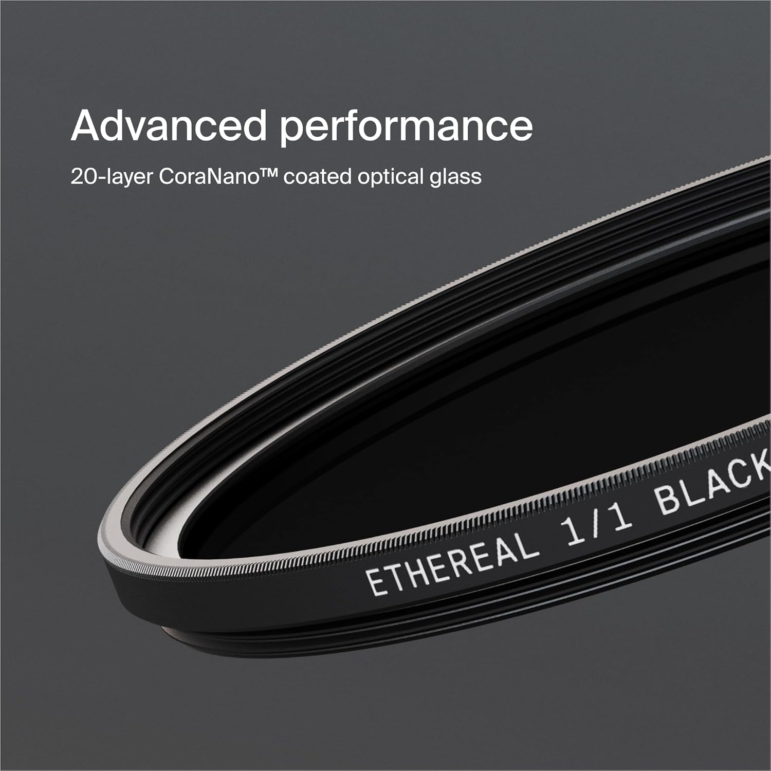 Urth 39mm Ethereal Black Mist ¹⁄₁ Diffusion Lens Filter (Plus+) - Cinematic Effect, 20-Layer Nano-Coated Light Dispersing Particles