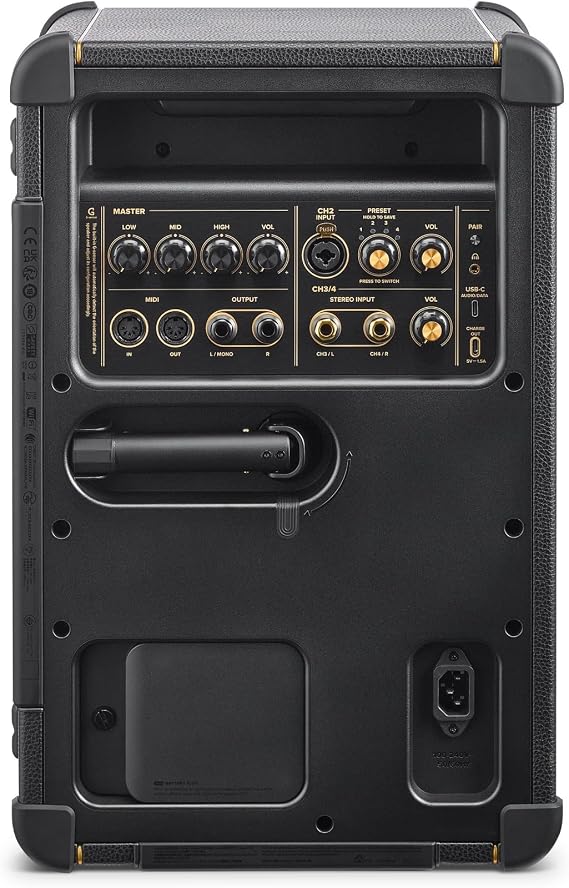 Positive Grid Spark LIVE Guitar Amplifier 150W Bluetooth with Microphone Support, Effects Mixer, and Dedicated App for Flexible Live Performance