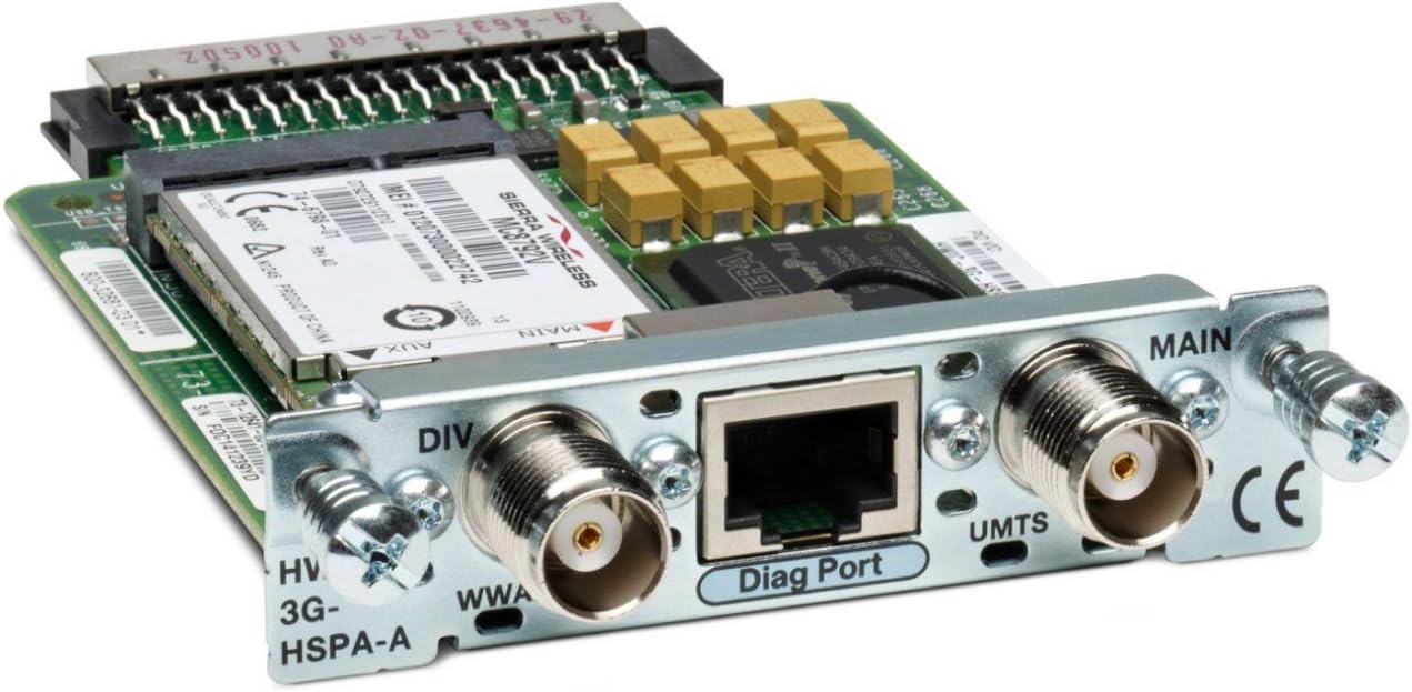 Cisco HWIC-3G-HSPA-A Wireless 3G WAN HWIC Interface Card