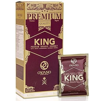 ORGANO King of Coffee, 100% Certified Ganoderma Lucidum 25 Sachets