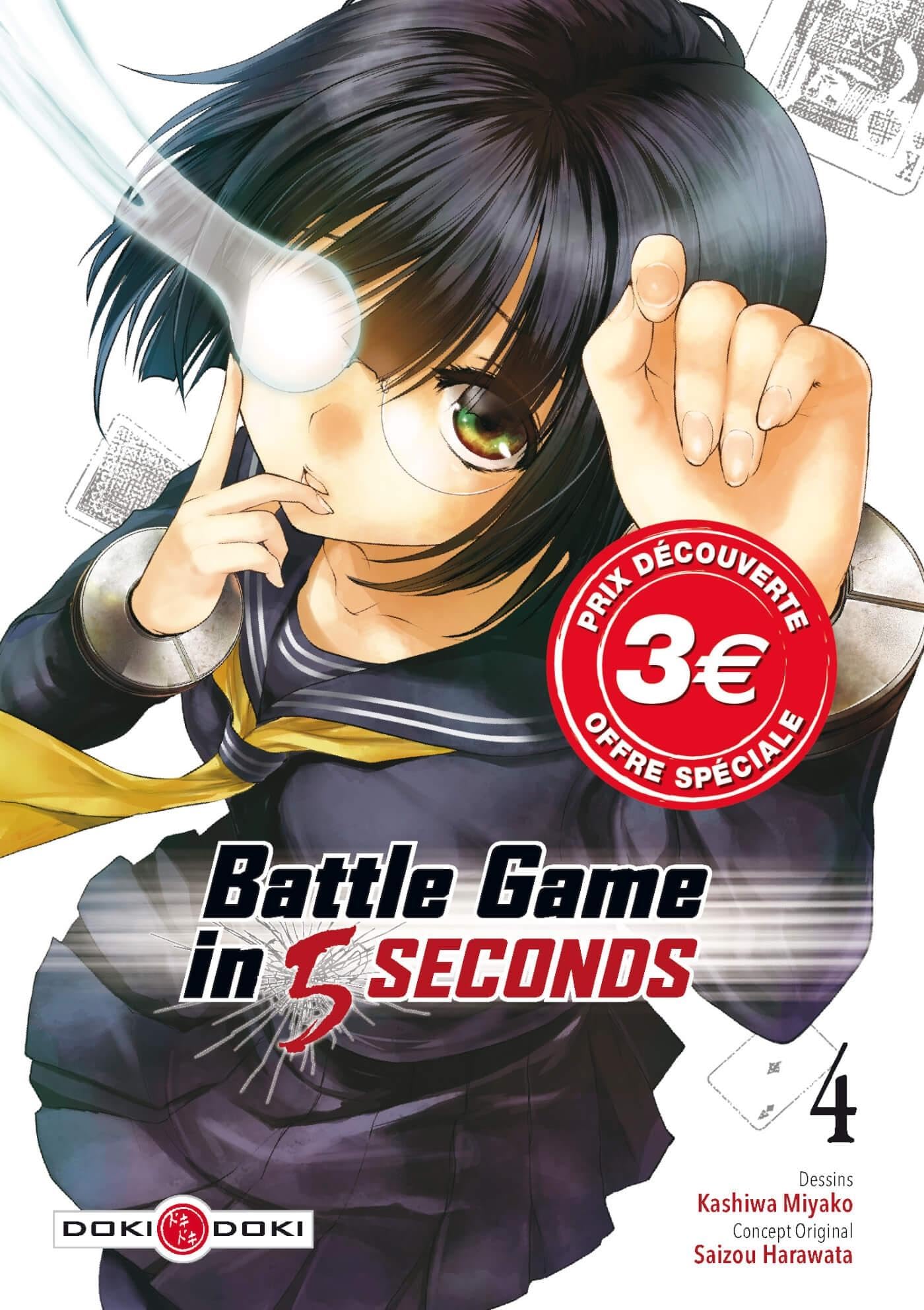 Battle Game in 5 Seconds - vol. 04 - prix découverte - édition limitée - Saizou Harawata - Bamboo Eds - broché - Manga