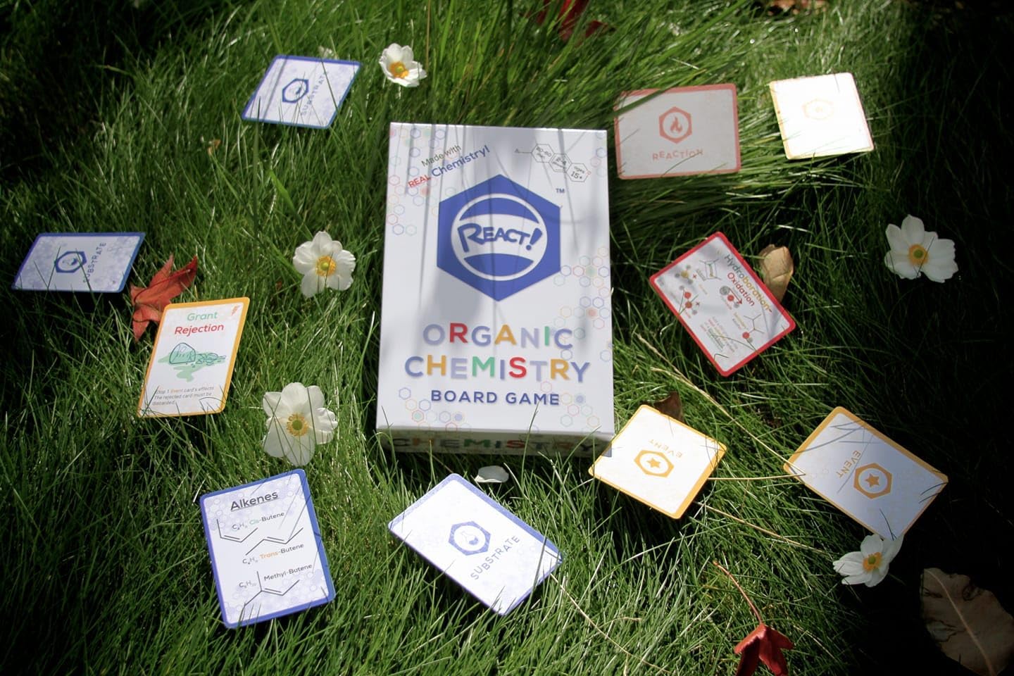 Generic React! The Organic Chemistry Board Game