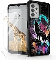 Vista 12 de Funda para Samsung Galaxy A23 Galaxy A13 4G/5G, Galaxy A04, Galaxy A04S, Galaxy A32 5G, con 2 protectores de pantalla, funda protectora híbrida