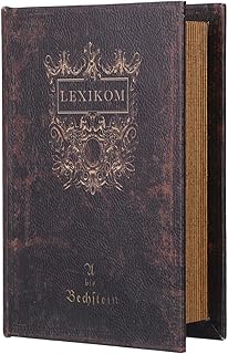 本型隠し金庫 木製卓上収納ボックス 装飾小物入れ レトロデザインの装飾宝箱 家庭用プライバシー保護収納ボックス