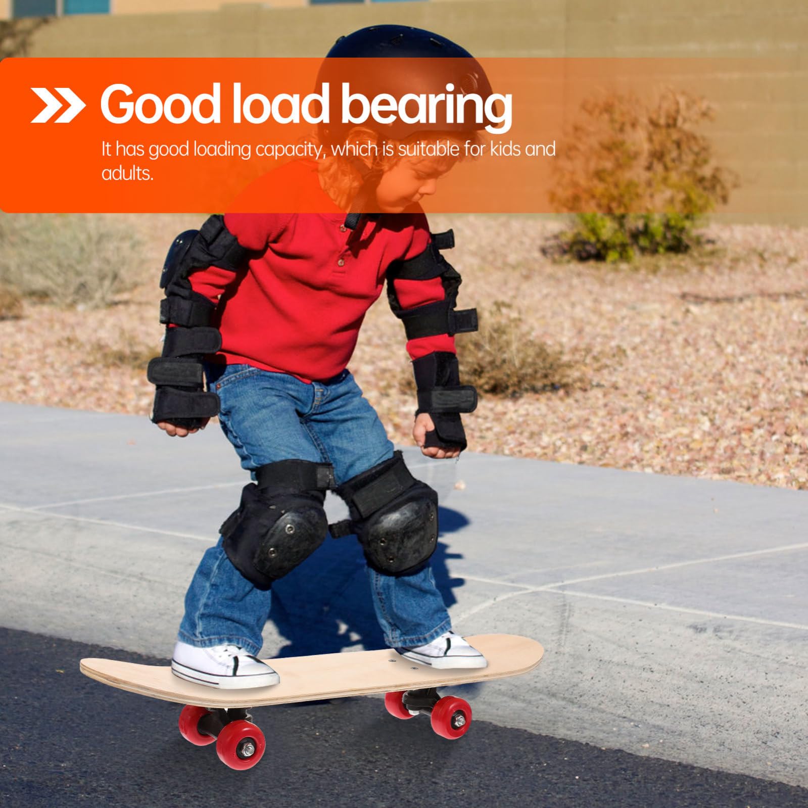 Toddmomy Planche À roulettes Vierge DIY Graffiti 23 Pouces en Bois pour Enfants - Skateboard Créatif À Personnaliser Facilement Cadeau pour Activités Extérieures Et Loisirs