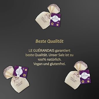 Fleur de Sel French Sea Salt from Guerande - Mineral Rich, Unrefined