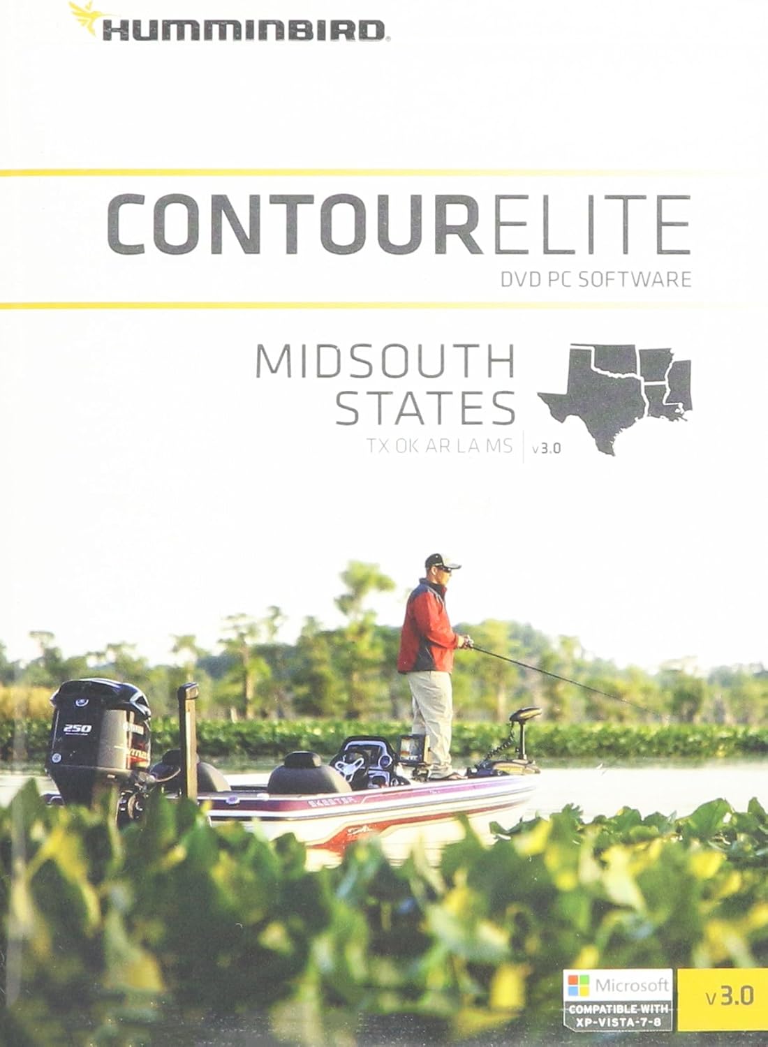 Humminbird Lakemaster 600010-3 Contour Elite- Midsouth States Boating Chartplotters (Feb '16)