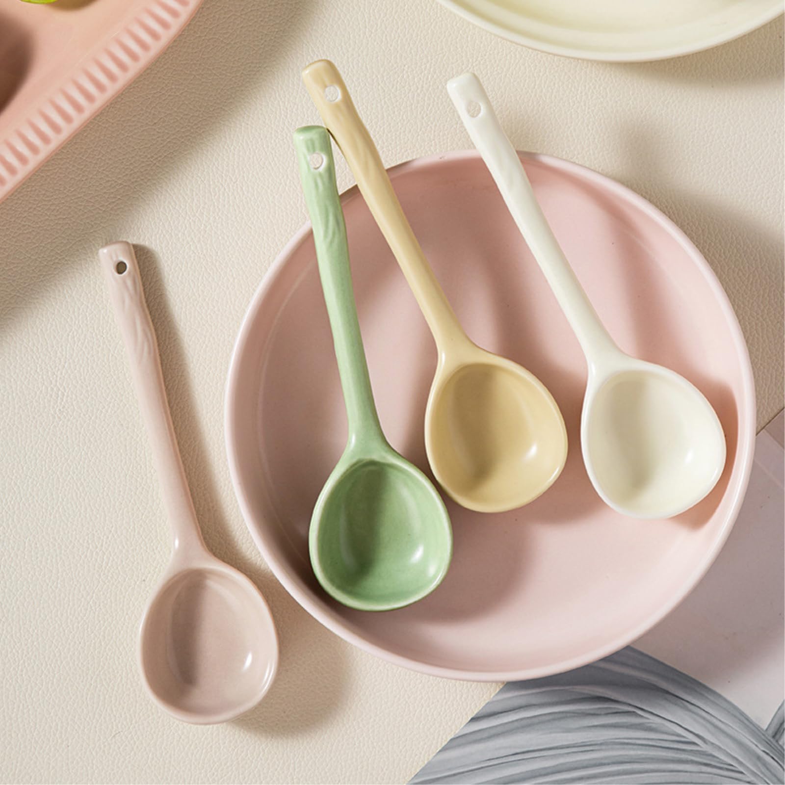 Łyżka ceramiczna w stylu japońskim