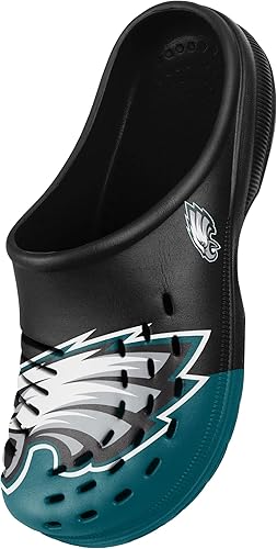 Miniatura 55 de FOCO - Sandalias de agua de jardín con logotipo de equipo de la NFL, para hombre Camuflaje tonal,logotipo grande de bloque