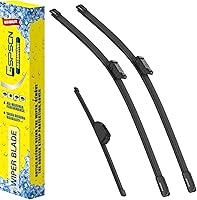 Vista 25 de GSPSCN 2 limpiaparabrisas de repuesto para Cooper R55, R56, R57, 2013, 2014, 2015, 19 + 18 pulgadas (juego de 2)