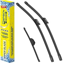 GSPSCN 3 Wipers Replacement for Jaguar F-Pace 2025 2024 2023 2022 2021 2020 2019 2018 2017,Original Equipment Windshield Wiper Blades 26"+19"+13" set of 3 Top Lock