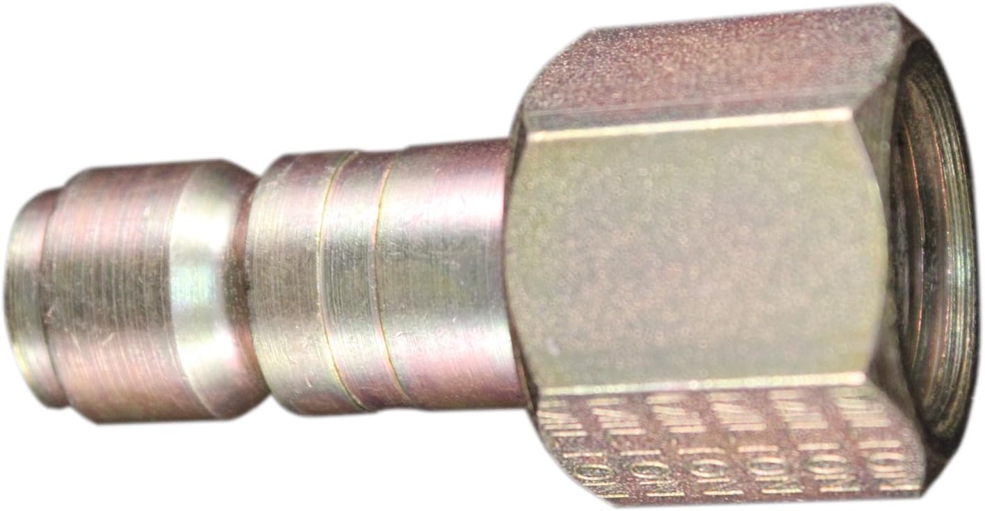 1818 1/2" FNPT G Style Plug,Silver