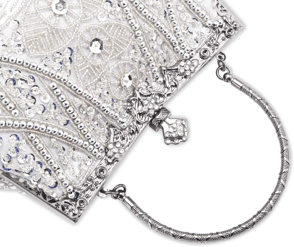 Womens Evening Clutch Bag Designer Evening Handbag Hand Bag,Lady Party Wedding Clutch Purse | Hand Bag, Lady, Party, Wedding - Image 8