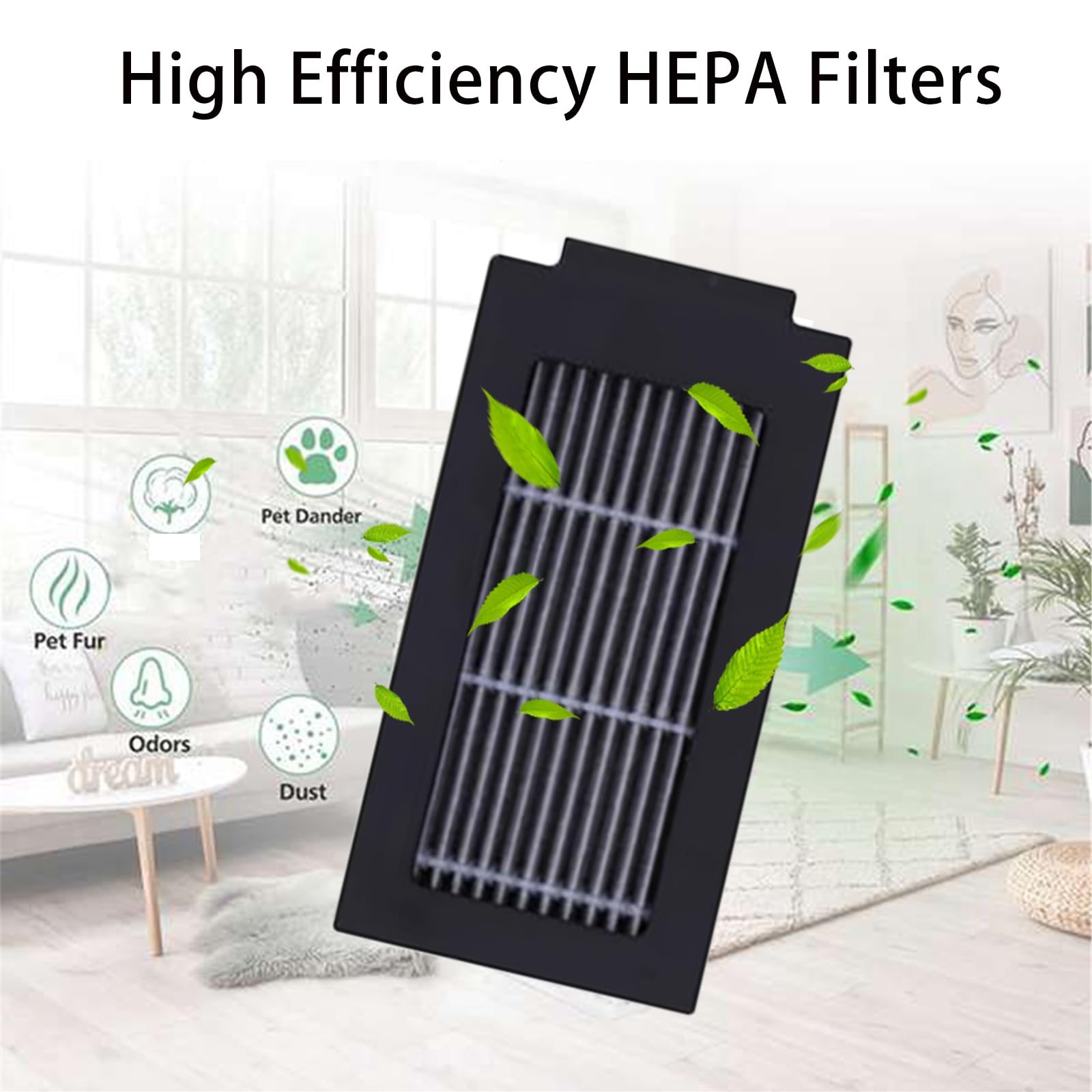 KiimSin Reserveonderdeel voor Ecovacs DEEBOT T50 Pro Omni / T50 Omni / T50 Pro stofzuigerrobot-accessoires, hoofdborstel, 4 schoonmaakdoeken, 4 stofzakken, 4 filters, 4 zijborstels
