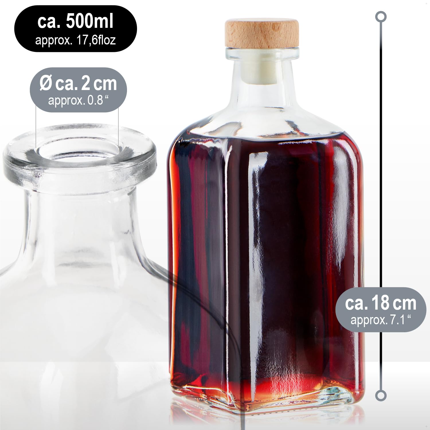 Bouteille PET 500ml avec bouchon d'inviolabilité standard blanc Bouteille PET 500ml avec bouchon d'inviolabilité standard blanc